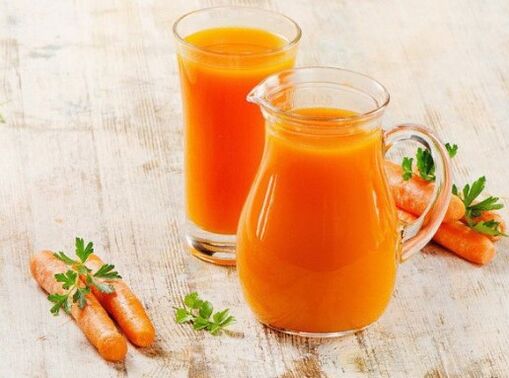 Carrot juice
